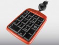 Teclado Numérico con Cable Retráctil